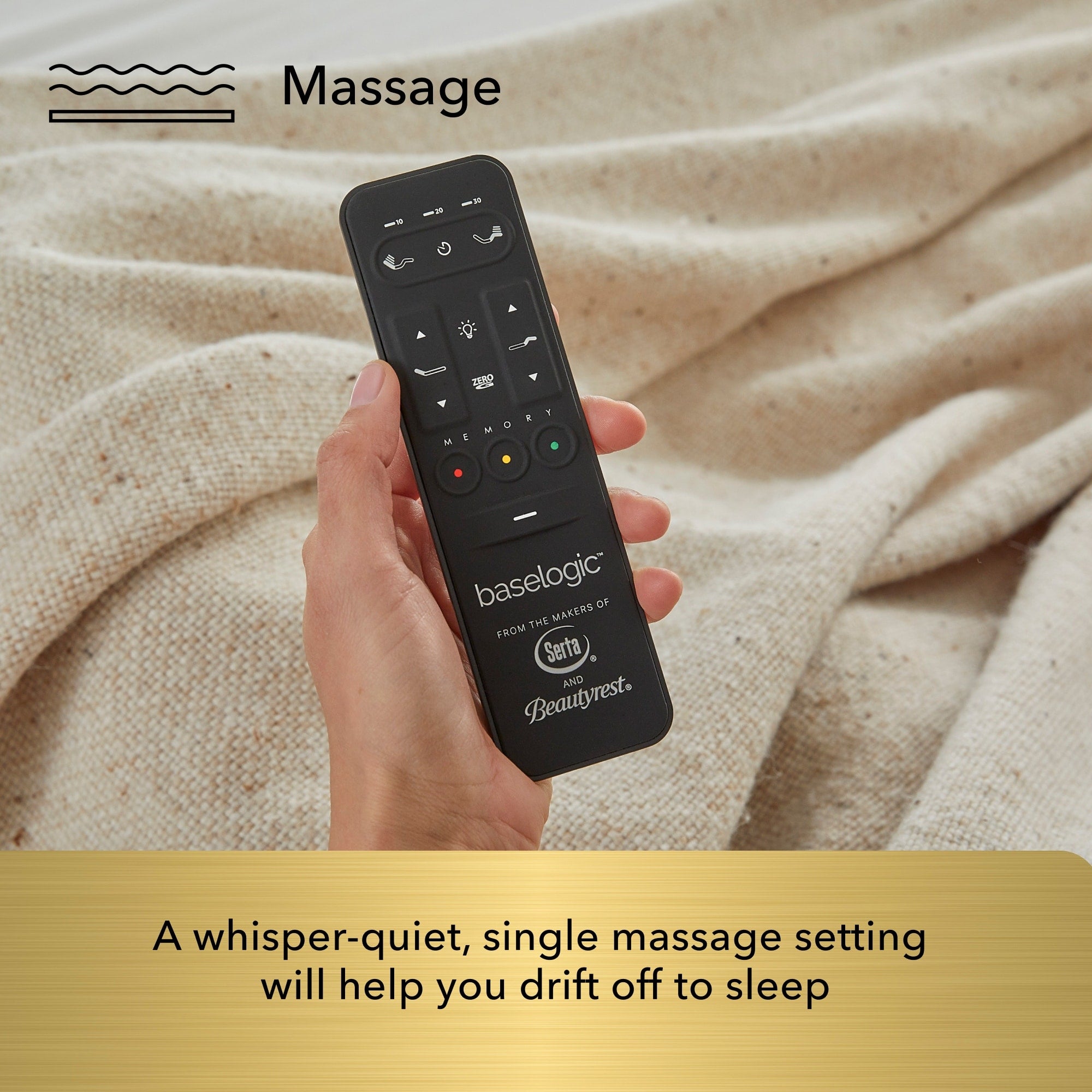 Base réglable Beautyrest Baselogic Gold