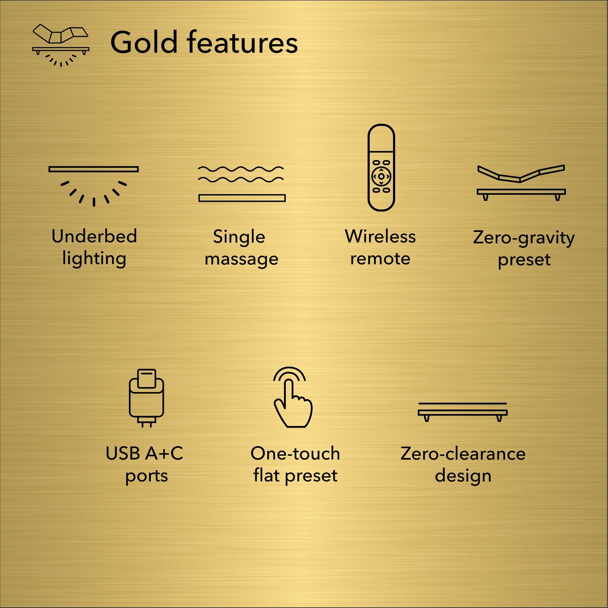 Base réglable Beautyrest Baselogic Gold