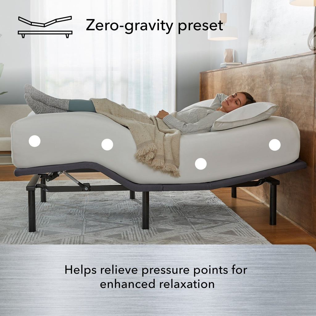 Base réglable Beautyrest Baselogic Silver