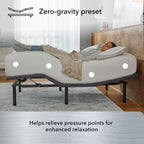 Base réglable Beautyrest Baselogic Silver