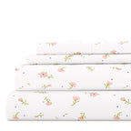 Parure de lit 4 pièces Becky Cameron à imprimé double brossé et poche profonde