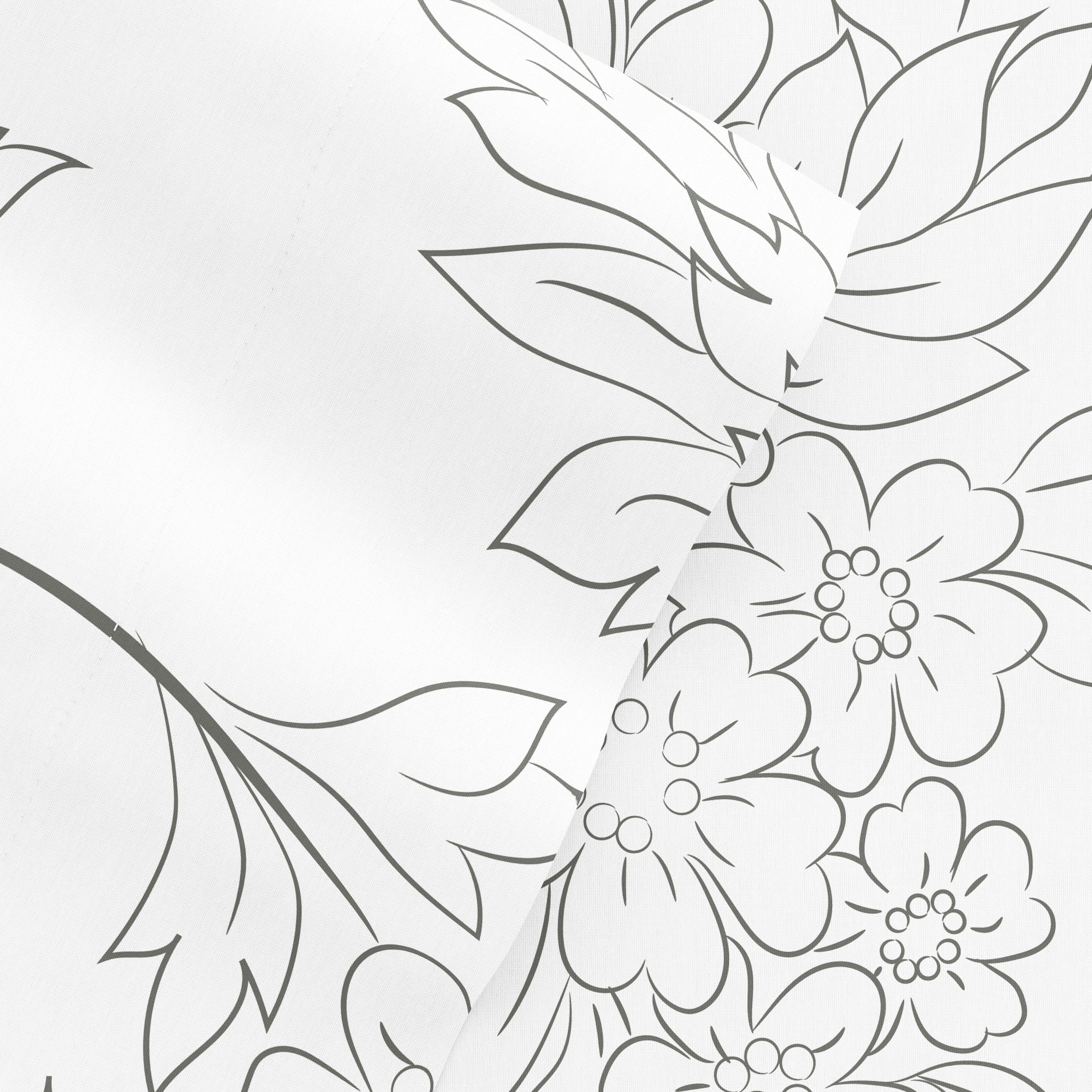 Parure de lit 4 pièces Becky Cameron à imprimé double brossé et poche profonde