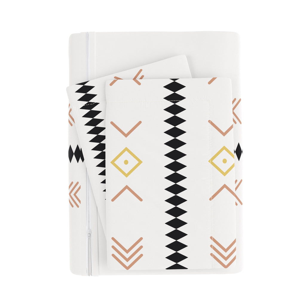 Parure de lit 3 pièces Becky Cameron Natural Geo Lines