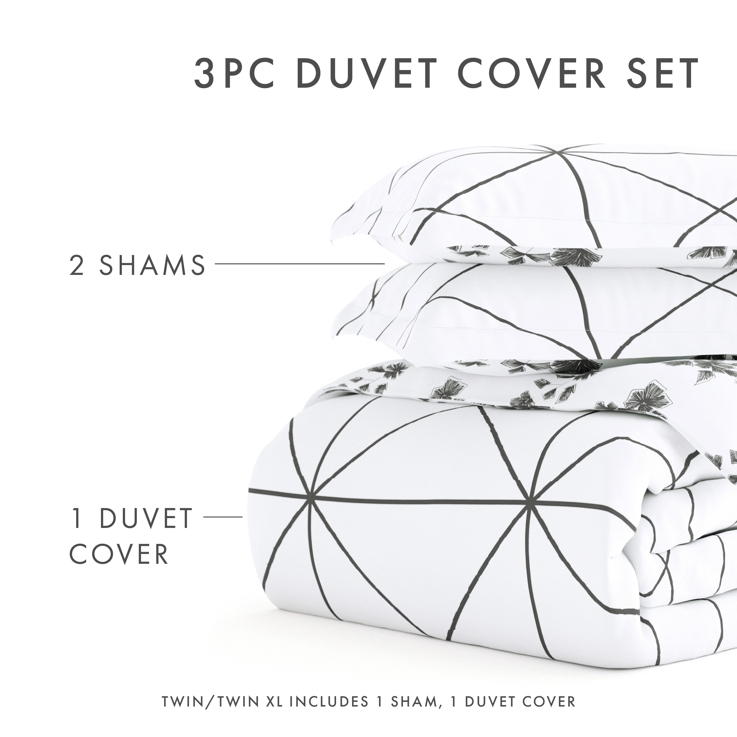 Parure de lit réversible surdimensionnée 3 pièces style maison de campagne Becky Cameron