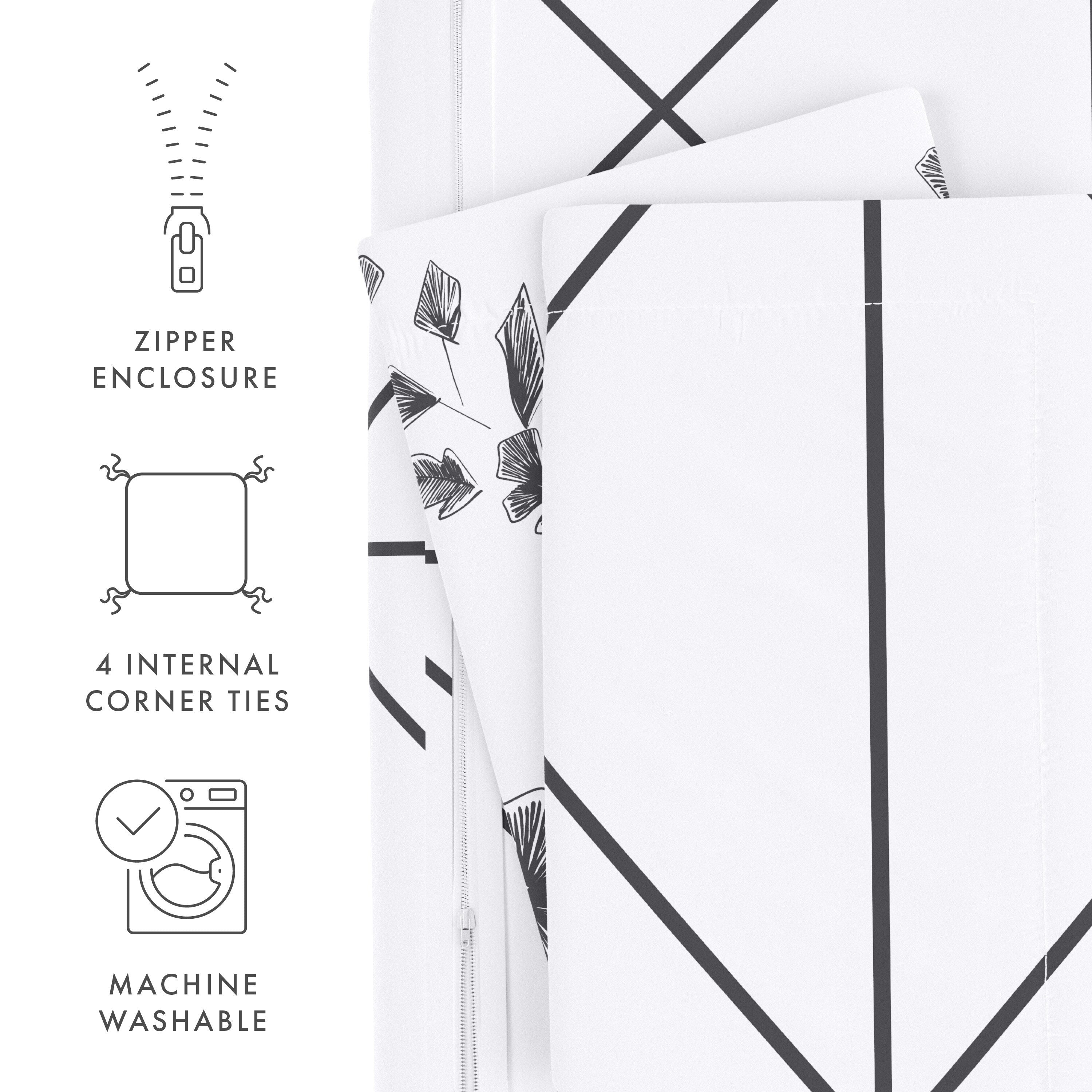 Parure de lit réversible surdimensionnée 3 pièces style maison de campagne Becky Cameron