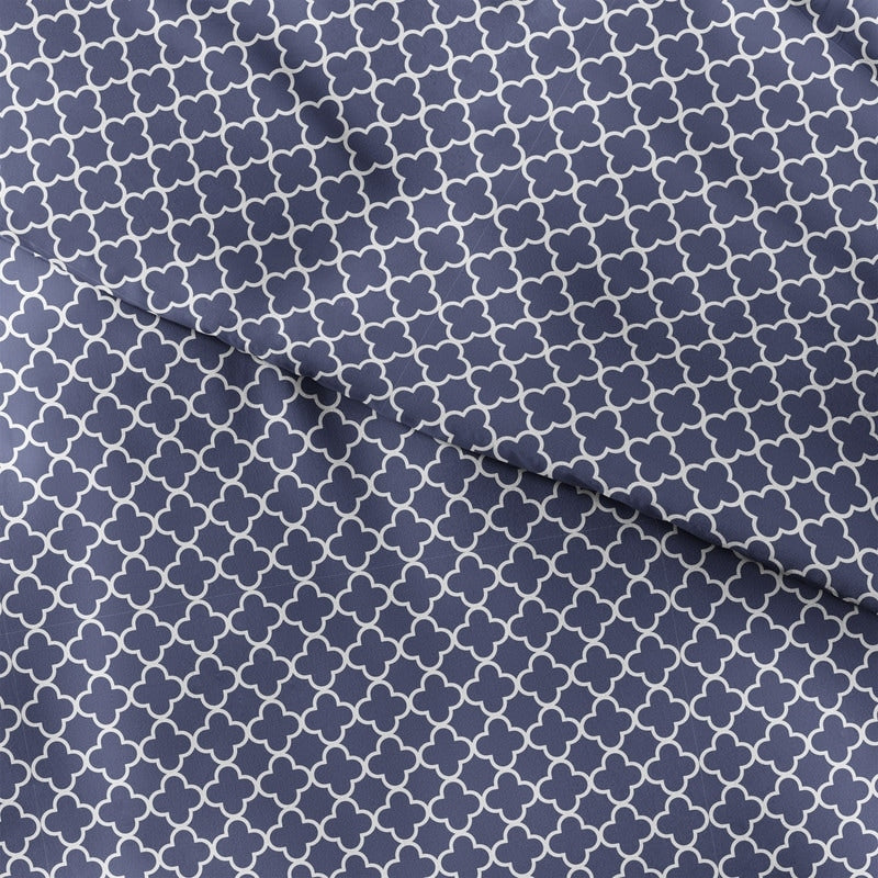 Parure de lit 3 pièces surdimensionnée avec housse de couette imprimée Becky Cameron