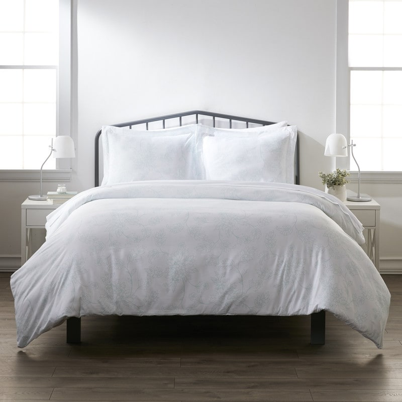 Parure de lit 3 pièces surdimensionnée avec housse de couette imprimée Becky Cameron