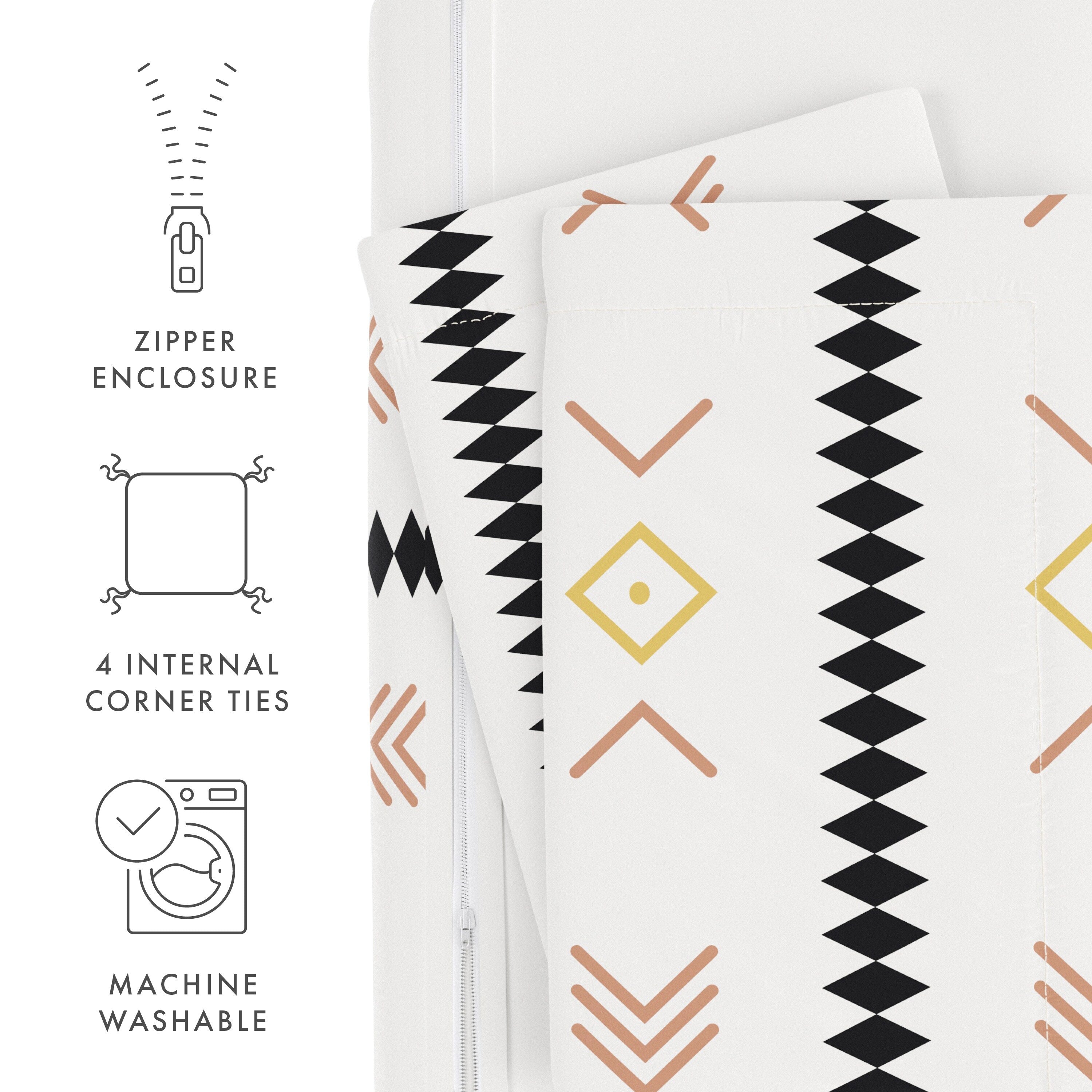 Parure de lit 3 pièces Becky Cameron Natural Geo Lines