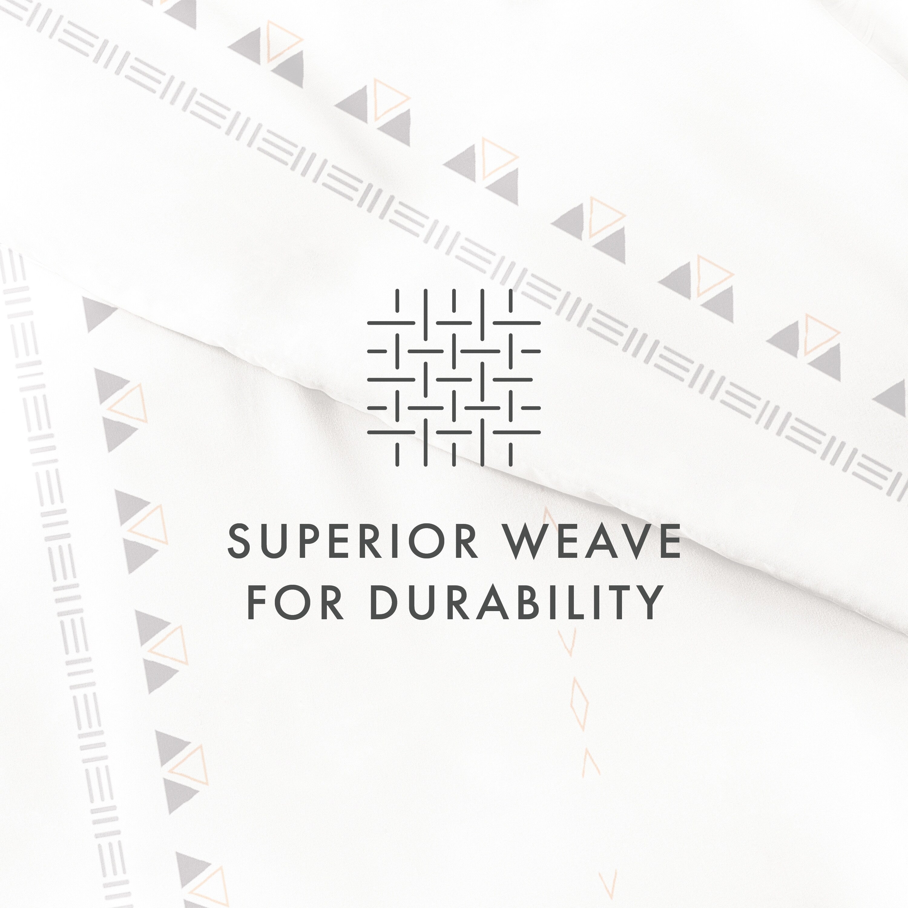 Parure de lit 3 pièces Becky Cameron Natural Geo Lines