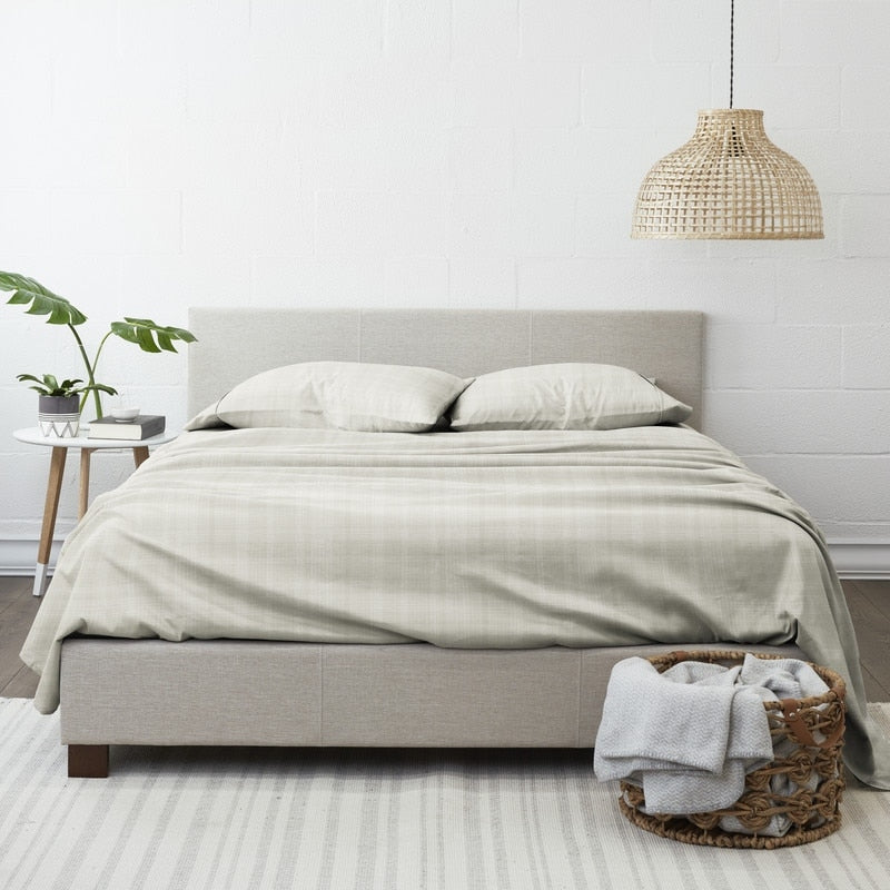 Parure de lit 4 pièces à poches profondes et imprimée Becky Cameron