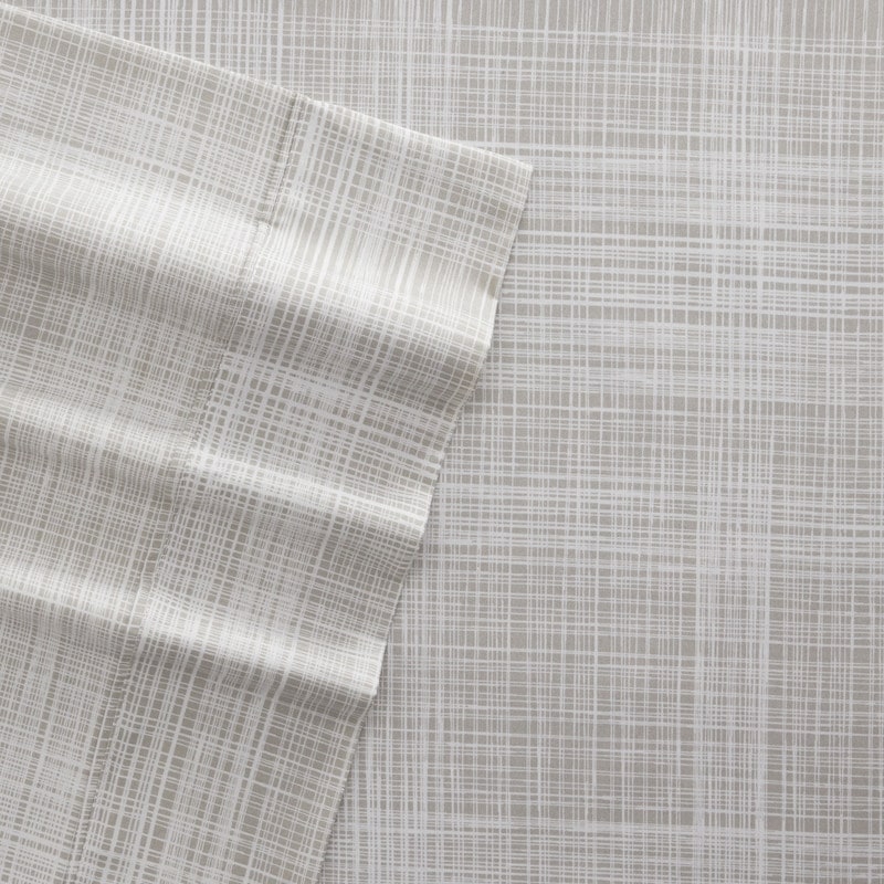 Parure de lit 4 pièces à poches profondes et imprimée Becky Cameron