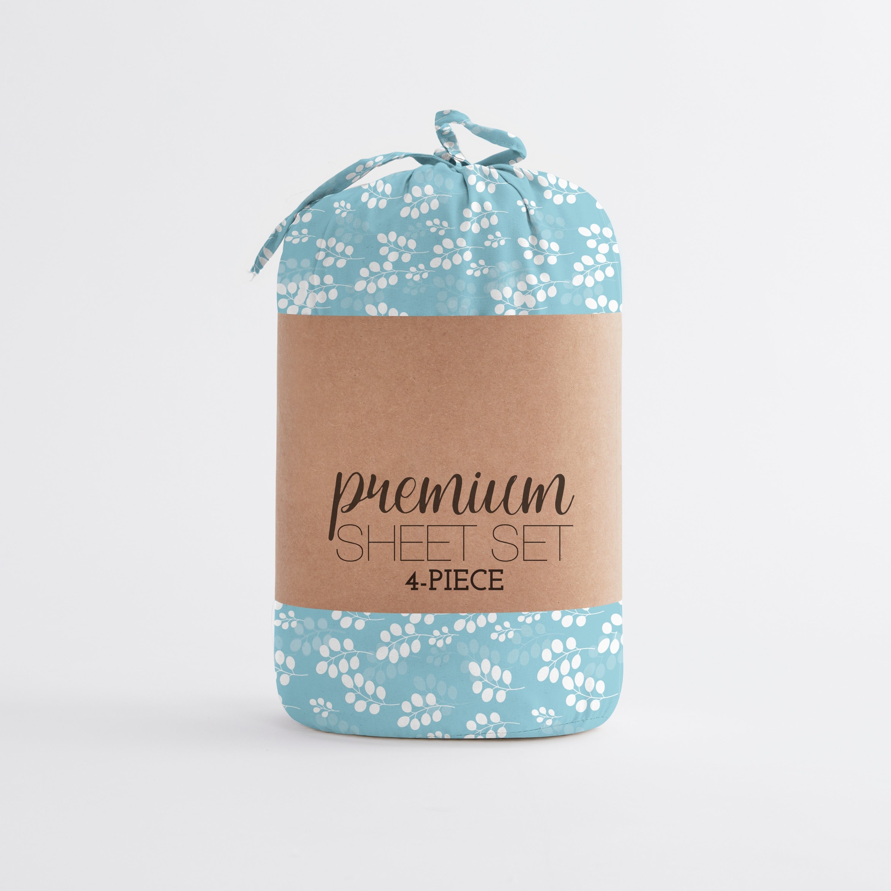 Parure de lit 4 pièces à poches profondes et imprimée Becky Cameron