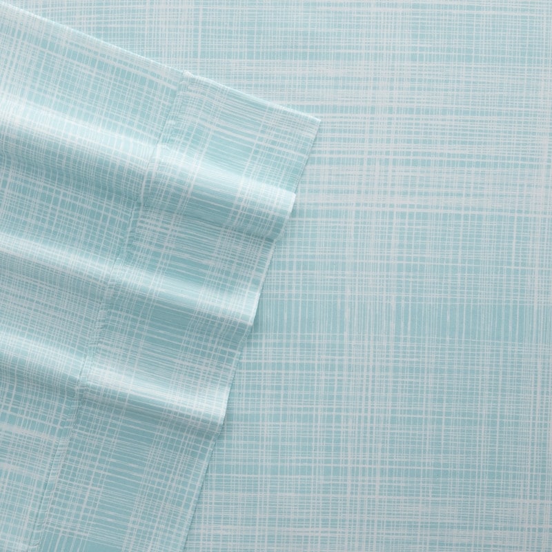 Parure de lit 4 pièces à poches profondes et imprimée Becky Cameron