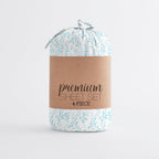 Parure de lit 4 pièces à poches profondes et imprimée Becky Cameron