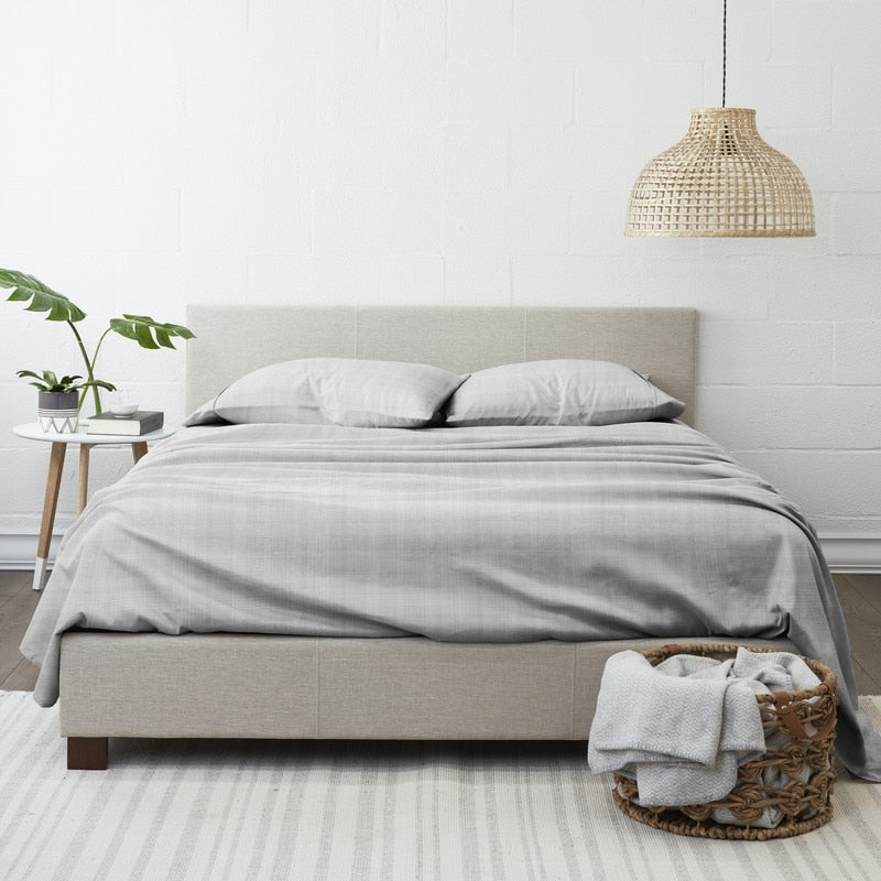 Parure de lit 4 pièces à poches profondes et imprimée Becky Cameron