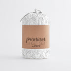 Parure de lit 4 pièces à poches profondes et imprimée Becky Cameron