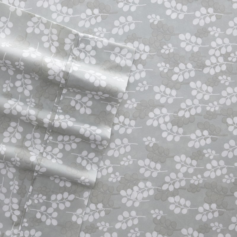 Parure de lit 4 pièces à poches profondes et imprimée Becky Cameron