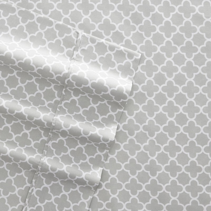 Ensemble de draps à poche profonde ultra doux imprimé Becky Cameron 4 pièces