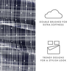 Ensemble de draps à poche profonde ultra doux imprimé Becky Cameron 4 pièces