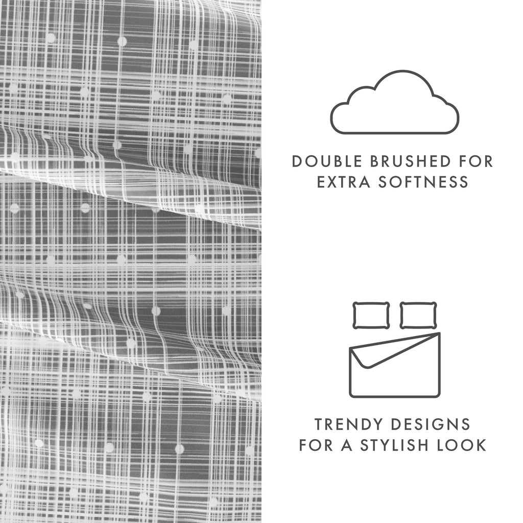 Ensemble de draps à poche profonde ultra doux imprimé Becky Cameron 4 pièces