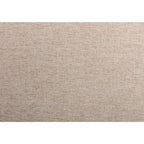 Canapé 2 places en tissu beige 74.8 moderne avec pieds en fer et coussins confortables, idéal pour les appartements et les chambres