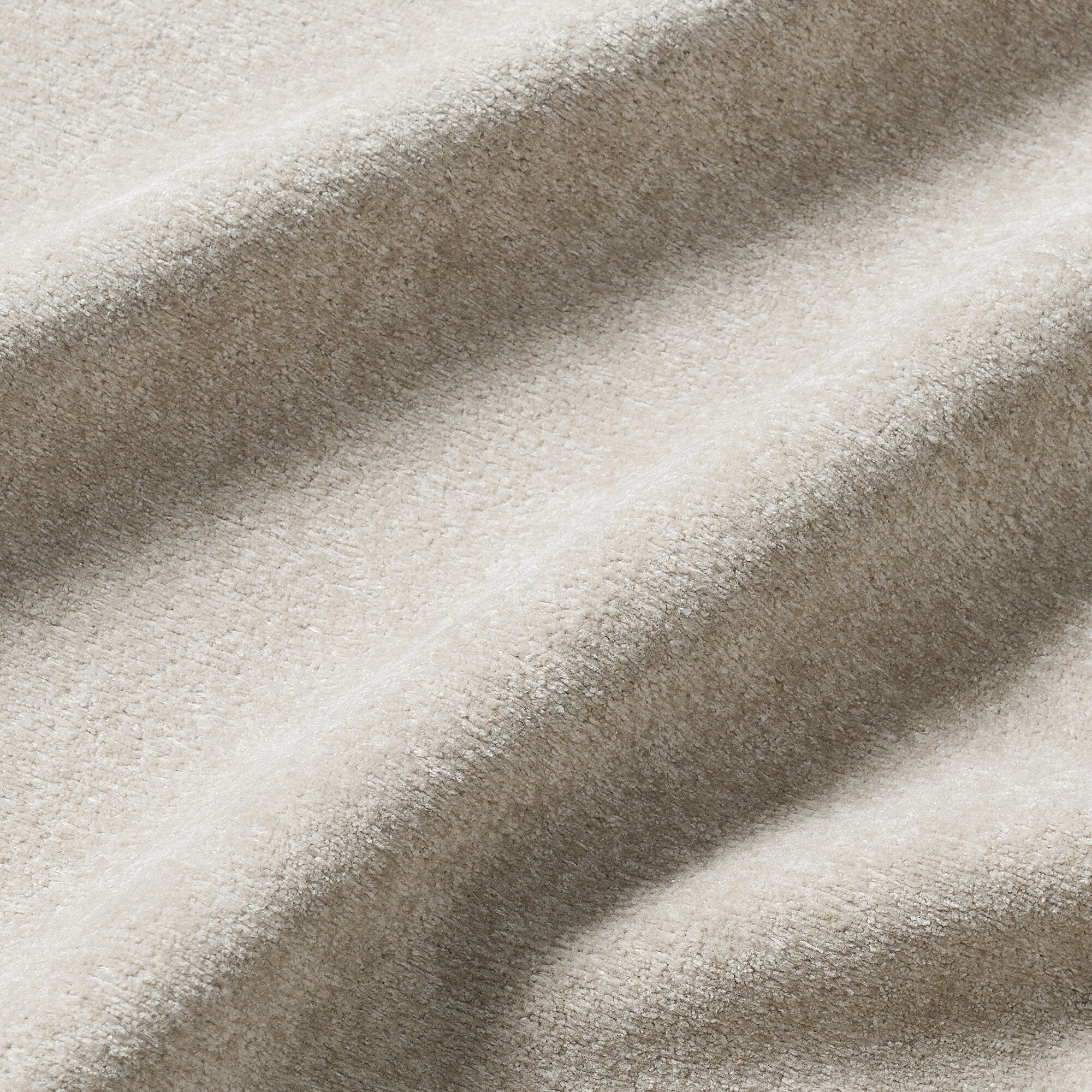 Canapé sectionnel 5 places en velours beige 89'' en forme de L avec coussins doubles, cadre robuste en bois et fer