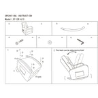 Fauteuil inclinable beige réglable avec pieds en bois massif, dossier haut et poches latérales pour la détente