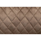 Fauteuil inclinable électrique beige pour seniors avec moteur OKIN, inclinaison complète à 180°, assise large et poches de rangement latérales.