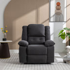 Fauteuil inclinable releveur beige pour personnes âgées avec massage, chauffage, inclinaison réglable, rangement latéral et fonctions de positionnement multiples