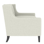 Canapé 3 places beige style Mid-Century Modern en polyester 78,75 po avec dossier capitonné et coussin confortable pour le salon