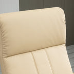 Fauteuil inclinable pivotant beige moderne 26