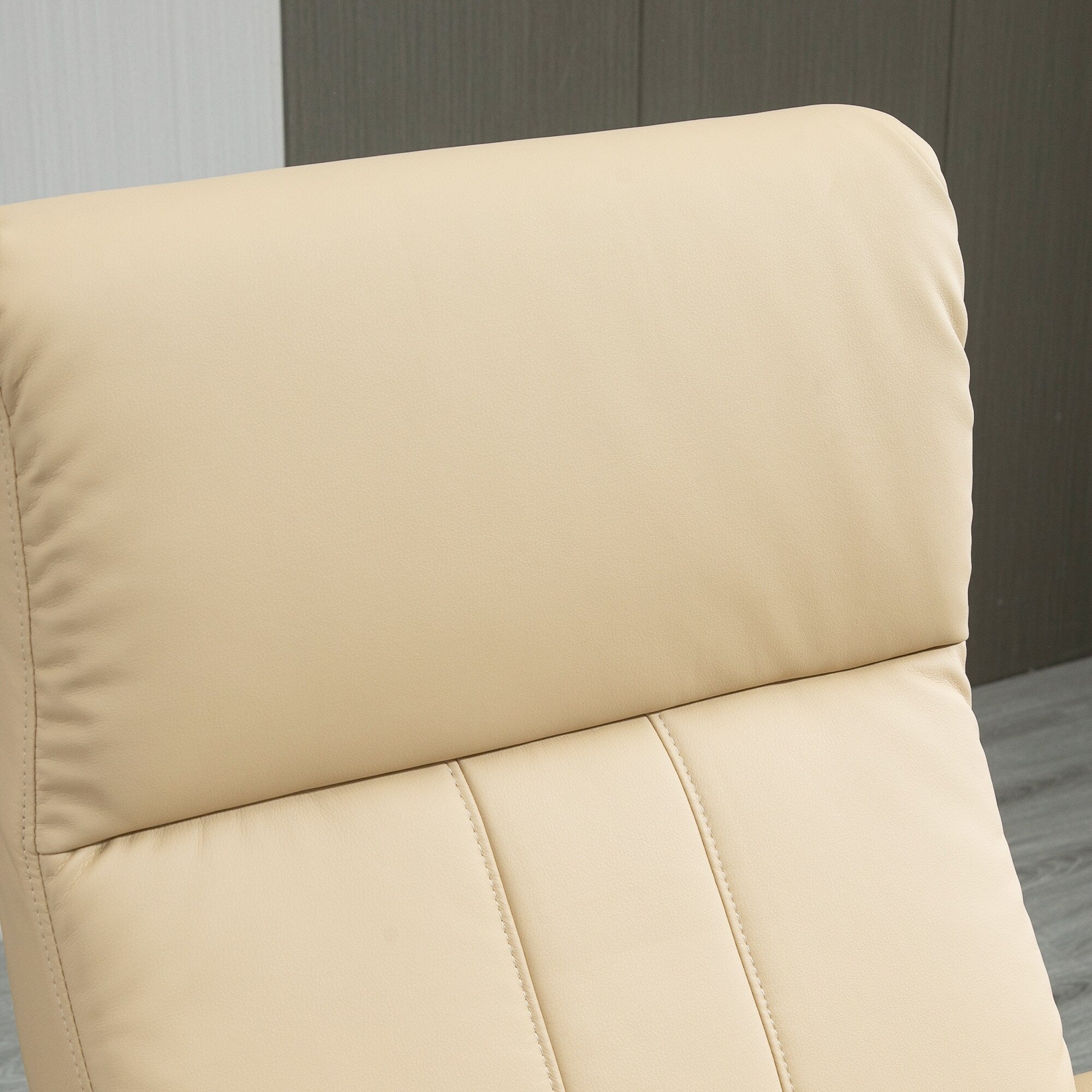 Fauteuil inclinable pivotant beige moderne 26