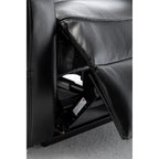 Fauteuil inclinable électrique surdimensionné beige avec moteur OKIN, relevage à plat à 180°, assise extra-large et poches de rangement