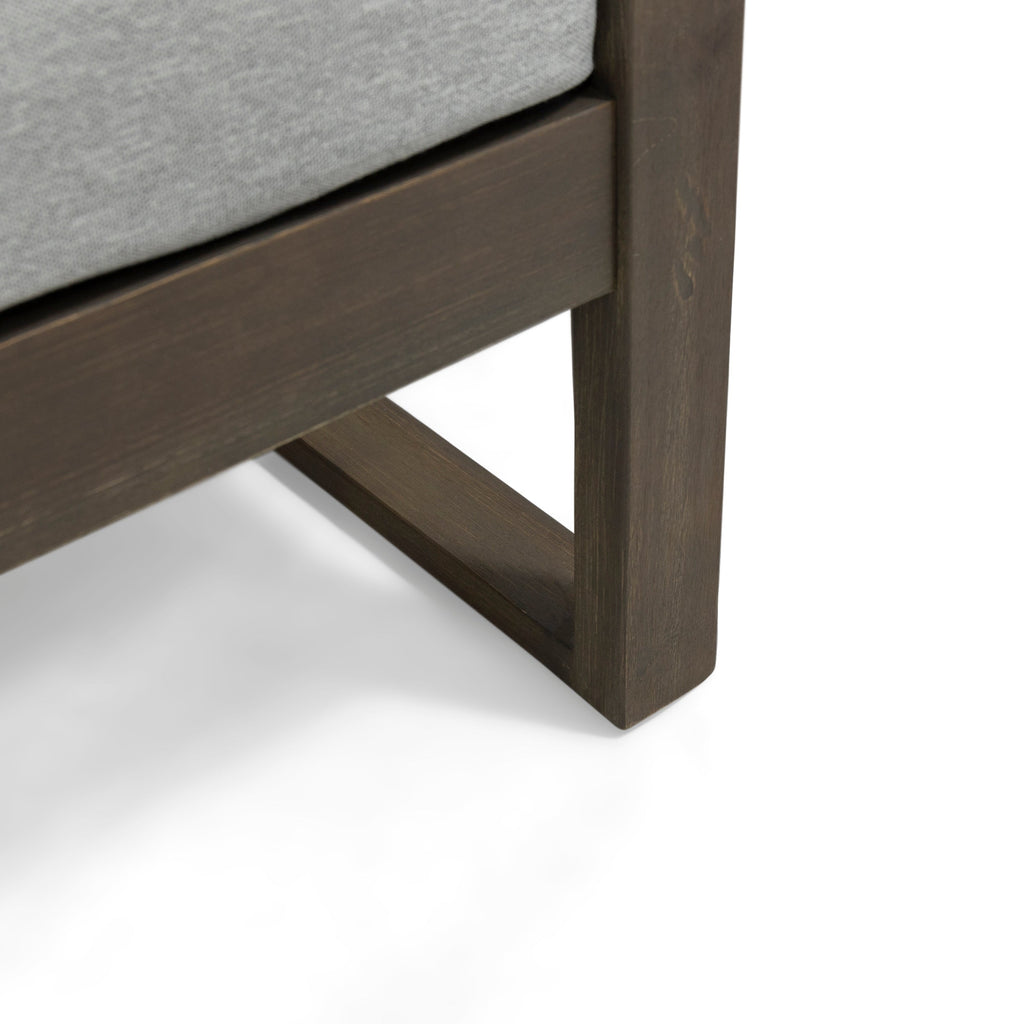 Fauteuils club d'extérieur en bois belge (lot de 2) par Christopher Knight Home