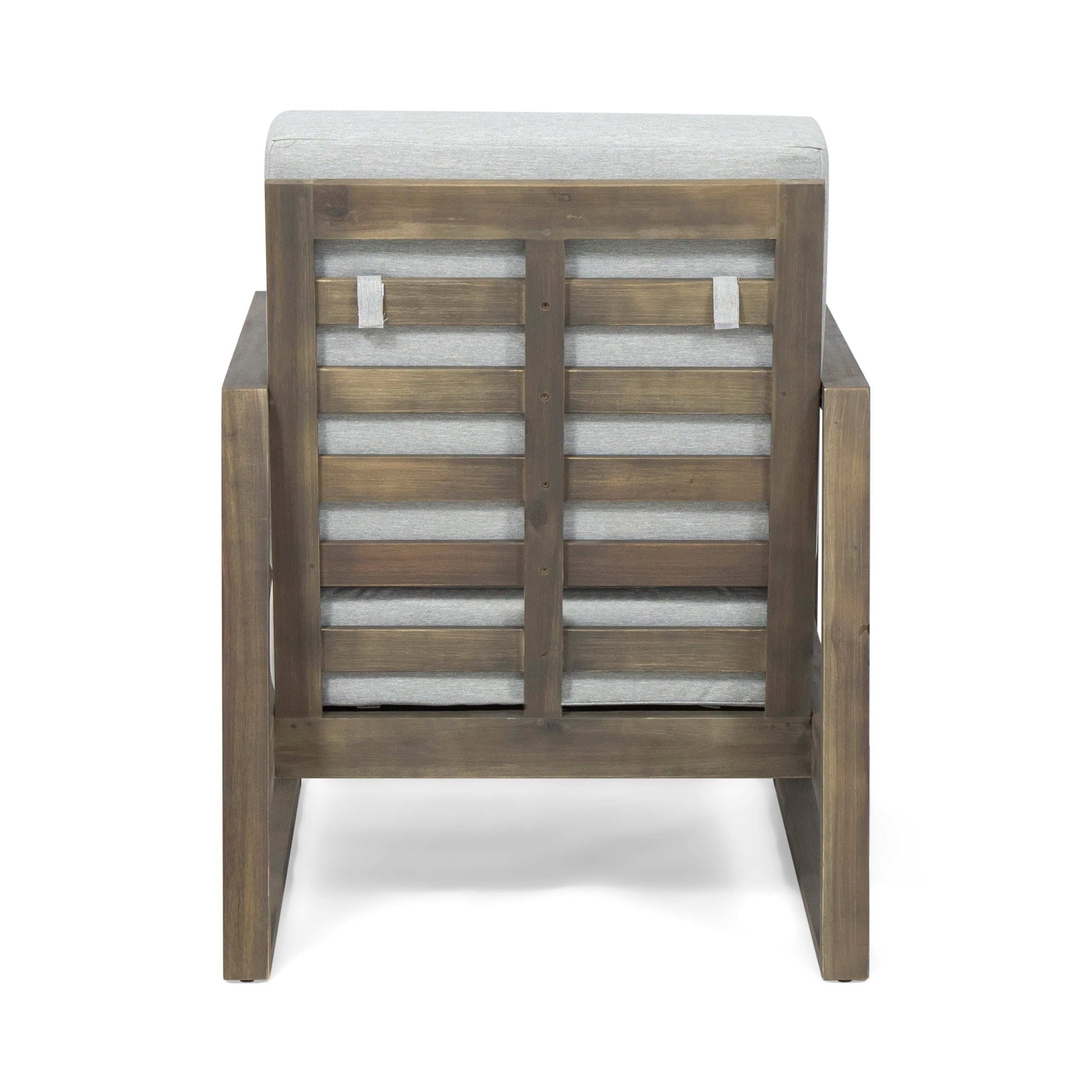 Fauteuils club d'extérieur en bois belge (lot de 2) par Christopher Knight Home