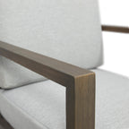 Fauteuils club d'extérieur en bois belge (lot de 2) par Christopher Knight Home