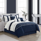 Ensemble de couette géométrique moderne Bellerose 7 pièces