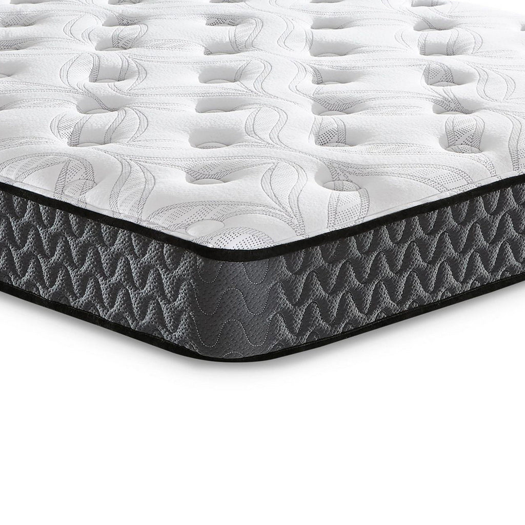 Matelas Beny double, ressorts hybrides Bonnell, mousse, confort ferme 8 pouces