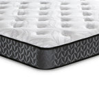 Matelas Beny King, ressorts hybrides Bonnell, mousse, confort ferme 8 pouces