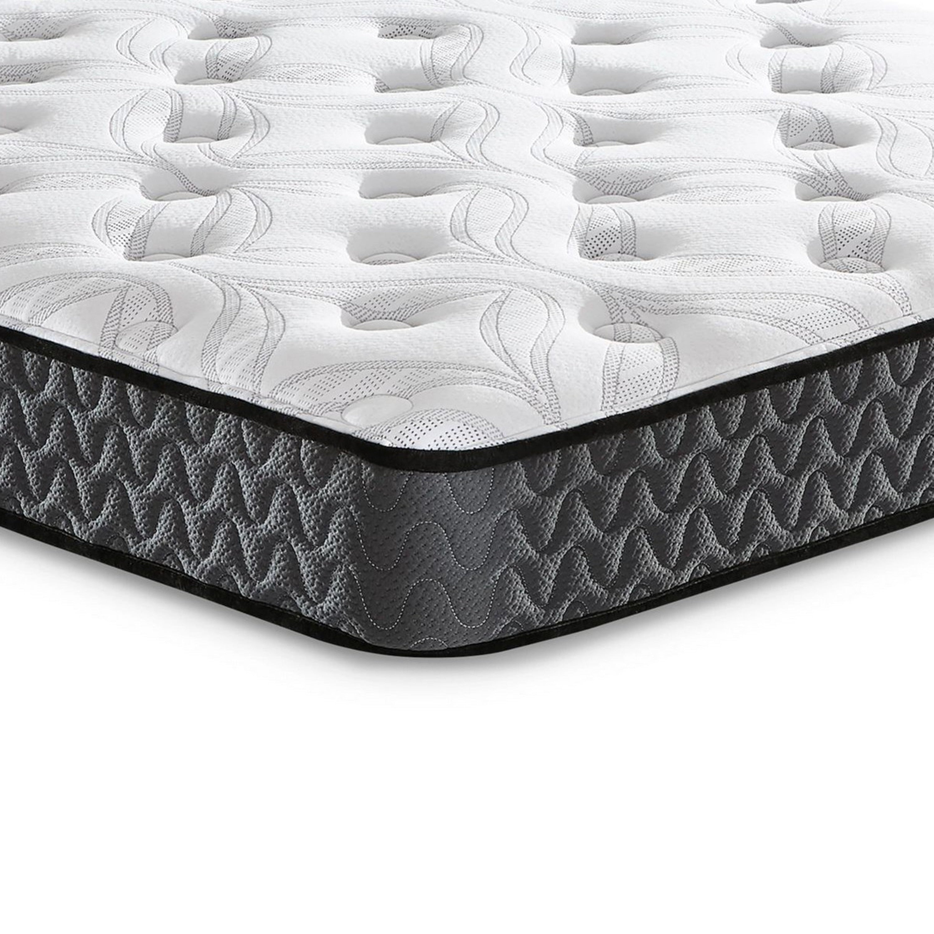 Matelas Beny King, ressorts hybrides Bonnell, mousse, confort ferme 8 pouces