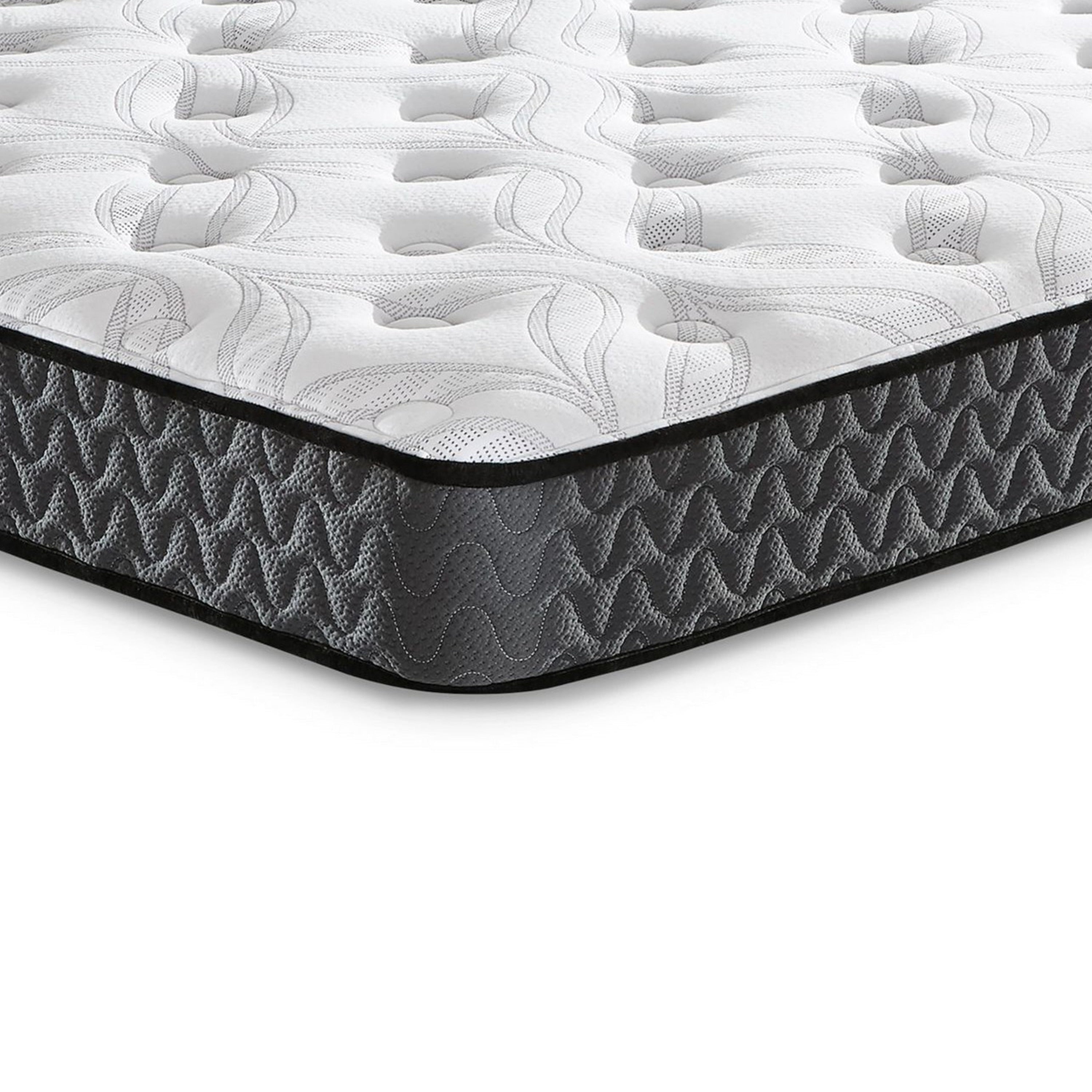 Matelas double Beny, ressorts hybrides Bonnell, mousse, confort ferme 8 pouces