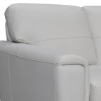 Canapé 3 places rembourré en cuir Bergen 87