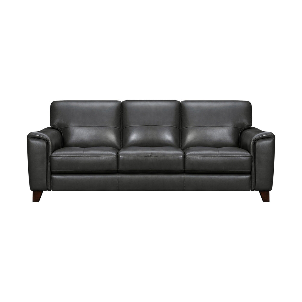 Canapé 3 places rembourré en cuir Bergen 87