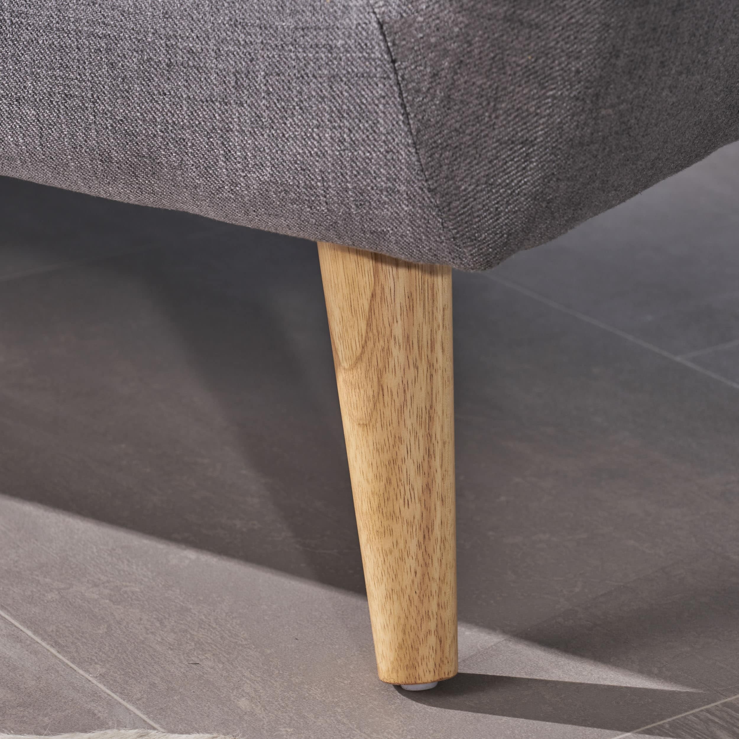 Petit canapé Bernice de style milieu de siècle par Christopher Knight Home