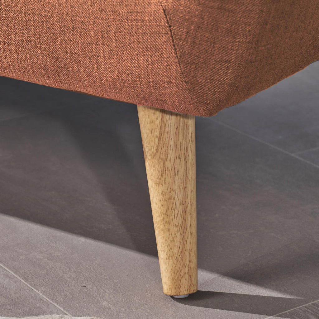 Petit canapé Bernice de style milieu de siècle par Christopher Knight Home