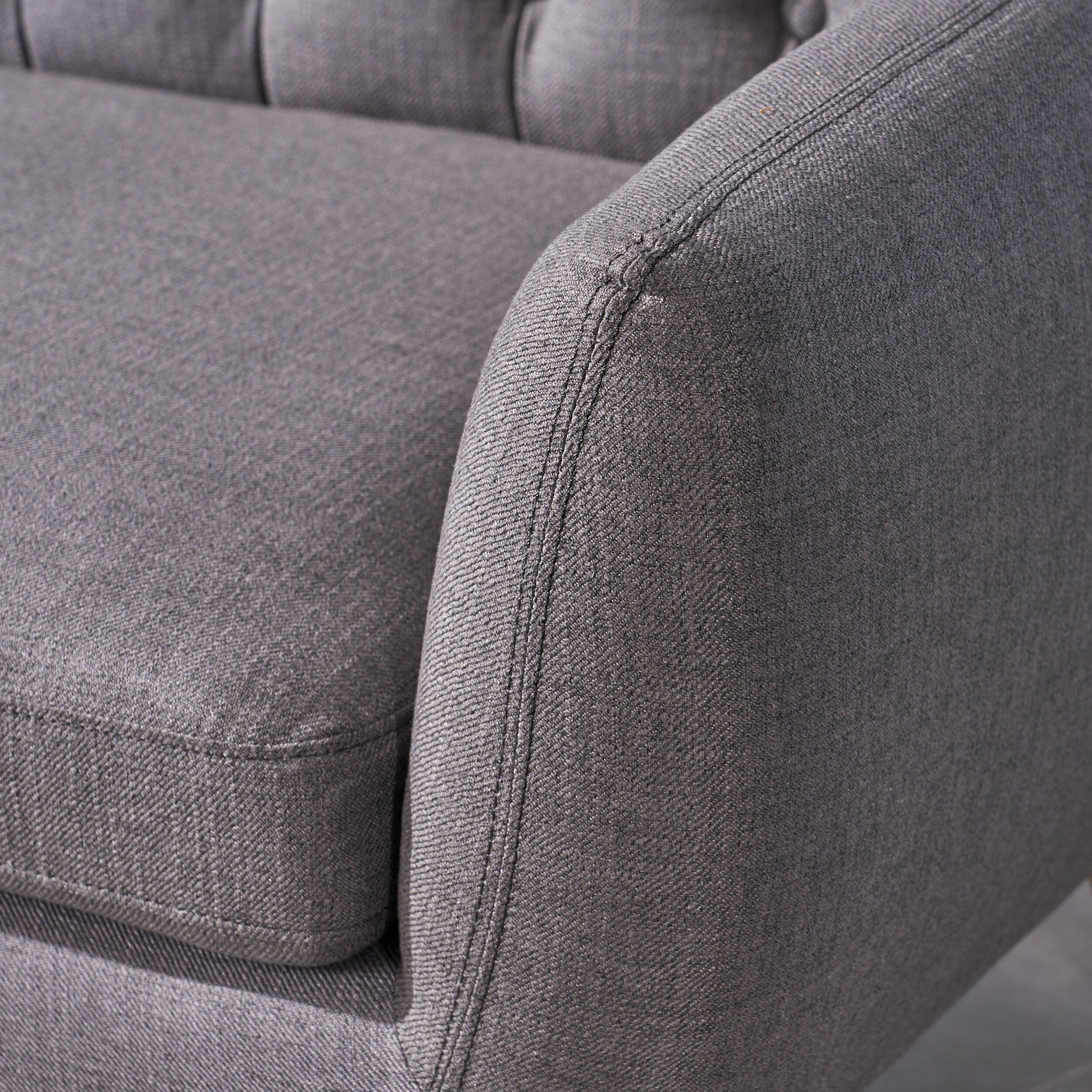 Petit canapé Bernice de style milieu de siècle par Christopher Knight Home