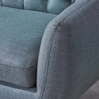 Petit canapé Bernice de style milieu de siècle par Christopher Knight Home