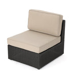 Ensemble de canapés d'extérieur en osier Best Sail Bridge 6 pièces par Havenside Home