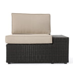 Ensemble de canapés d'extérieur en osier Best Sail Bridge 6 pièces par Havenside Home