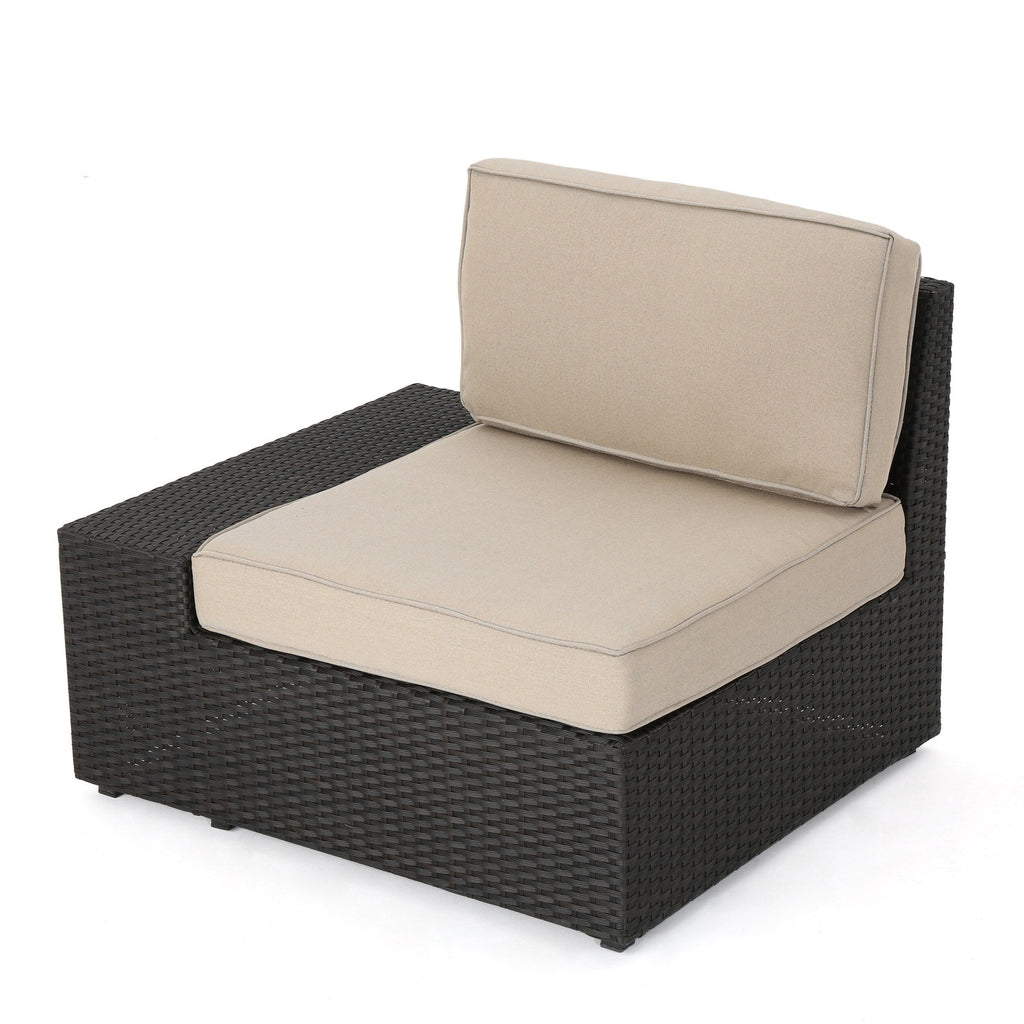 Ensemble de canapés d'extérieur en osier Best Sail Bridge 6 pièces par Havenside Home